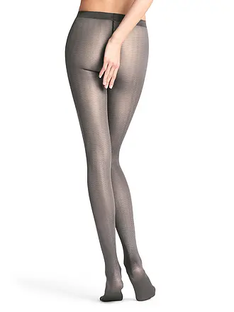 FALKE | Collant de mode SLICK SKIN noir | grau